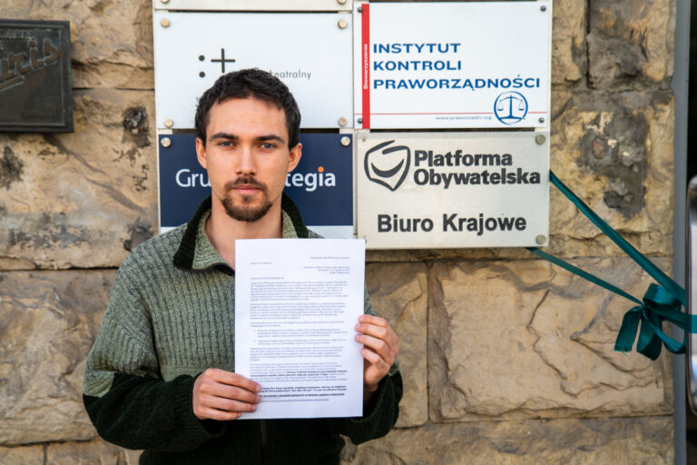 List Ostatniego Pokolenia do Rafała Trzaskowskiego